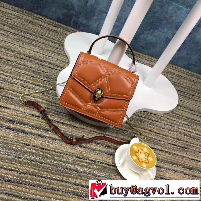 ファッションの最先端！ 2018新品入荷 ブルガリ BVLGARI 多色可選 バッグ レディース