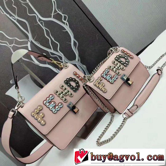 主役級のアイテム 2018新品入荷 フェンディ FENDI 3色可選 バッグ レディース
