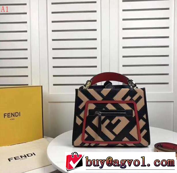  4色可選 有名人同じアイテム FENDI フェンディ 大胆なデザイン  トートバッグ 数量限定再入荷