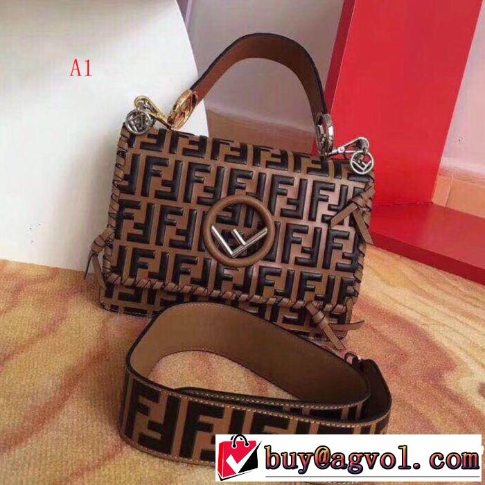  圧倒的人気新着 フェンディ 3色可選  FENDI ハンドバッグ一味違うデザイン 