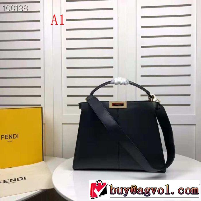  有名人同じアイテム フェンディ FENDI 2018秋冬の定番新品到来!ハンドバッグ 4色可選 