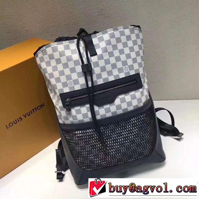 今季爆発的な人気　ルイ ヴィトン LOUIS VUITTON  欧米韓流　バックパック  2色可選　上品でベーシック