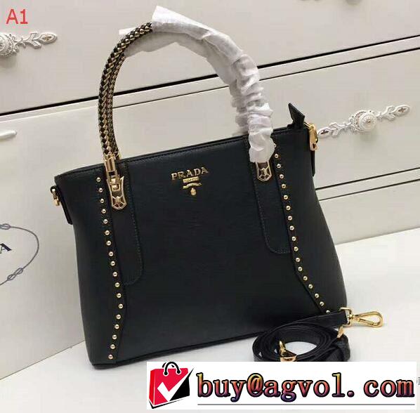 2018春夏新作有名人の愛用品 プラダ PRADA 4色可選手持ち&ショルダー掛け