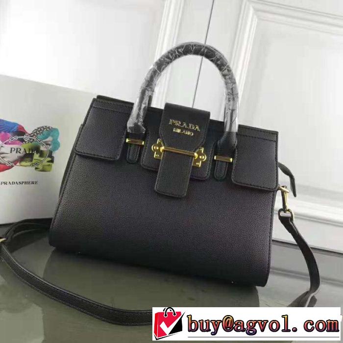 ハンドバッグ 多色可選 PRADA プラダ 2018年秋冬入荷 超定番人気 上品でベーシック