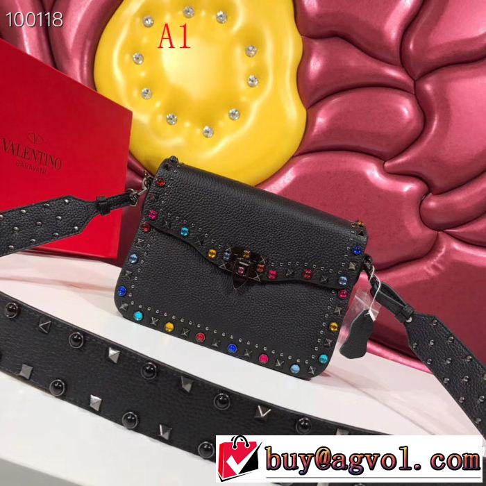 VALENTINO ヴァレンティノ ショルダーバッグ 3色可選 最終数量限り！人気デザインで欲しい