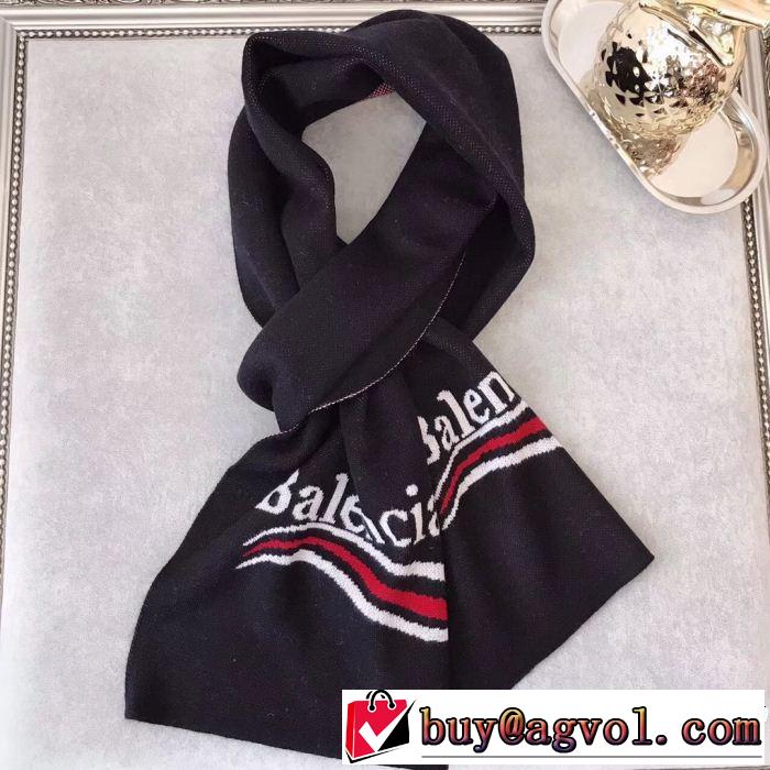 秋冬の必須アイテム バレンシアガ2018年秋冬入荷 BALENCIAGA 3色可選 ロングマフラー