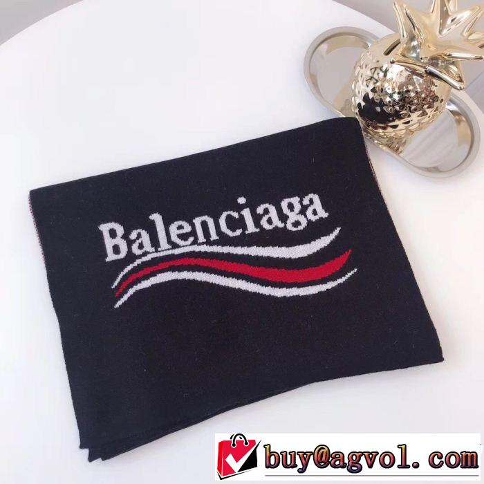 秋冬の必須アイテム バレンシアガ2018年秋冬入荷 BALENCIAGA 3色可選 ロングマフラー