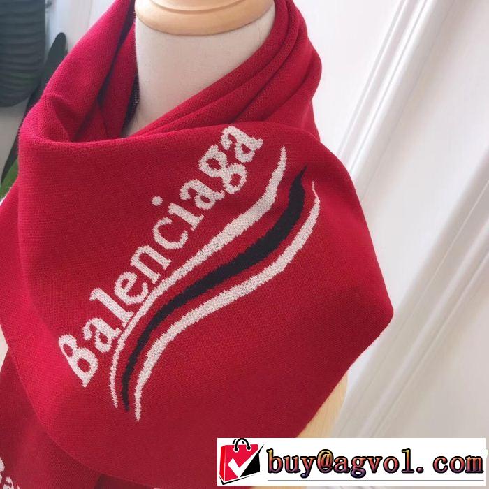秋冬の必須アイテム バレンシアガ2018年秋冬入荷 BALENCIAGA 3色可選 ロングマフラー