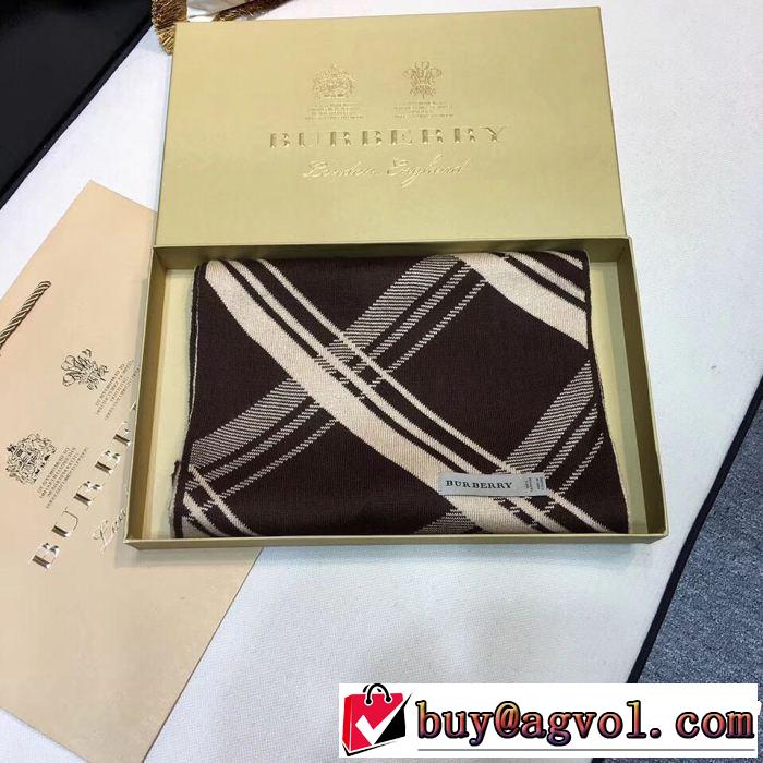 2018【SALE！】2色可選 バーバリー今年人気定番 BURBERRY ロングマフラーこれは欲しい