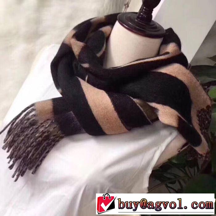 2色可選 バーバリー美品*入手困難 BURBERRY ロングマフラー暖かな着心地2018最安値！