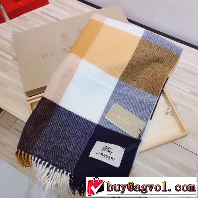 海外限定アイテム 3色可選 バーバリー2018新品入荷 BURBERRY ロングマフラー大人キレイめ