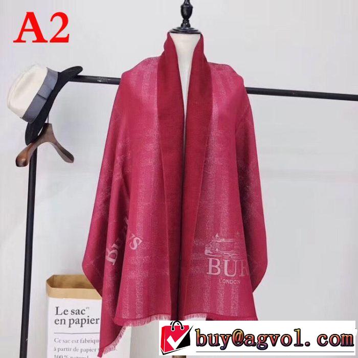 ロングマフラー 3色可選 18新品*最安値保証 バーバリー BURBERRY あったか発熱