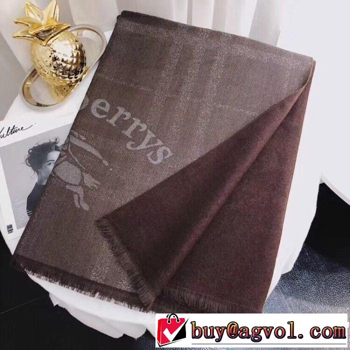 ロングマフラー 3色可選 18新品*最安値保証 バーバリー BURBERRY あったか発熱
