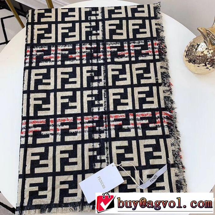 FENDI 2018年秋冬入荷 ロングマフラー 定番品質保証 フェンディ 長く使える！