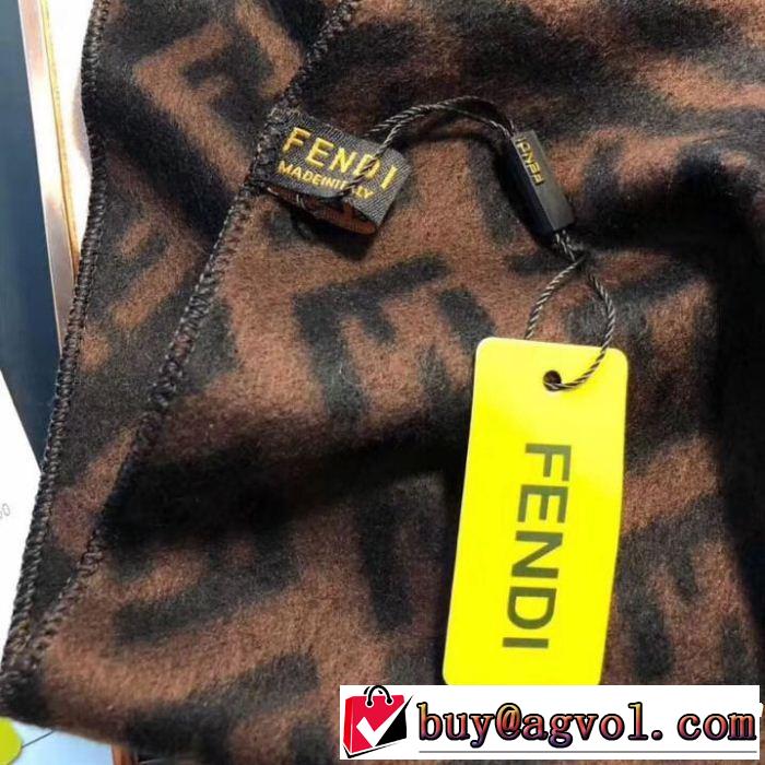 フェンディ2018秋冬の定番新品到来! FENDI 2色可選 ロングマフラー 冬季限定販売