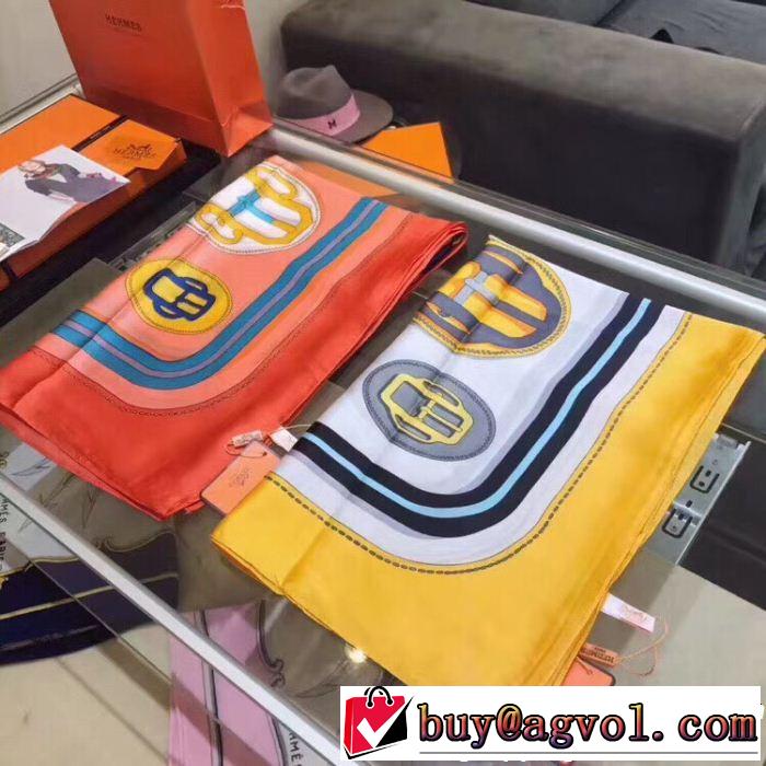 現代的な印象 エルメス HERMES2018新品入荷 2色可選ロングマフラーなめらかな手触り