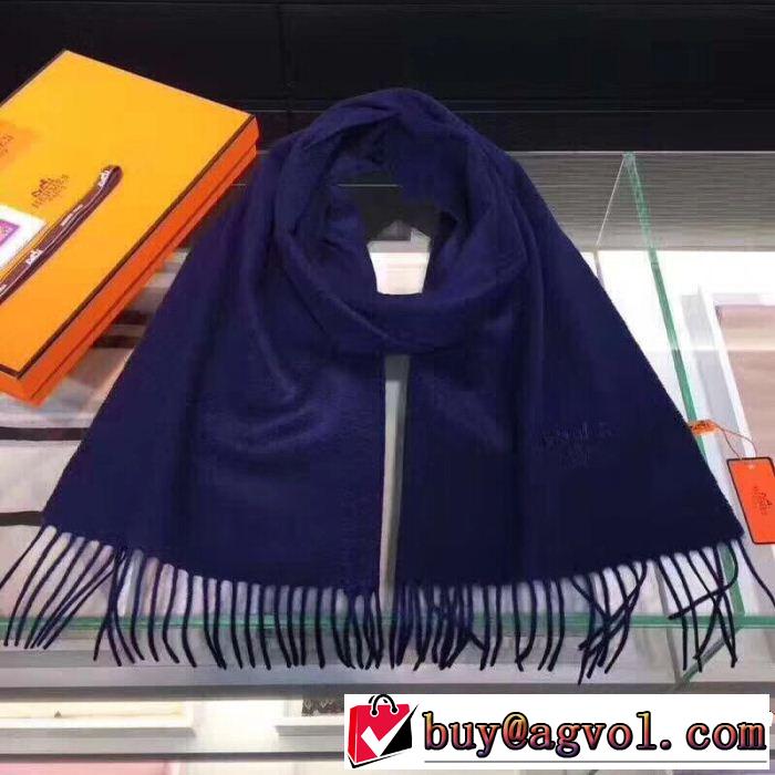 秋冬セール HERMES 激安特売中 ロングマフラー 2018最高ランキング 3色可選 エルメス