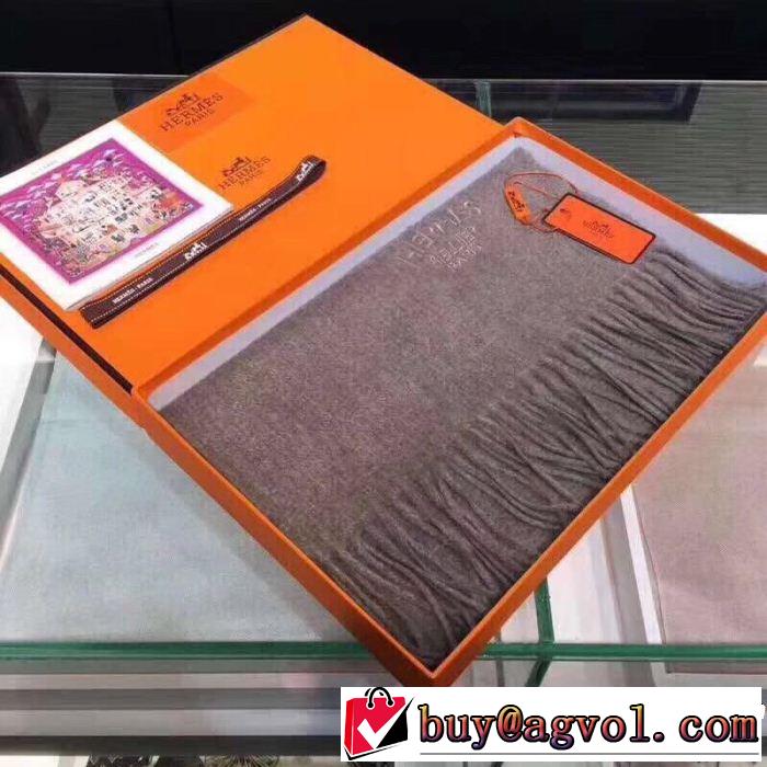 秋冬セール HERMES 激安特売中 ロングマフラー 2018最高ランキング 3色可選 エルメス