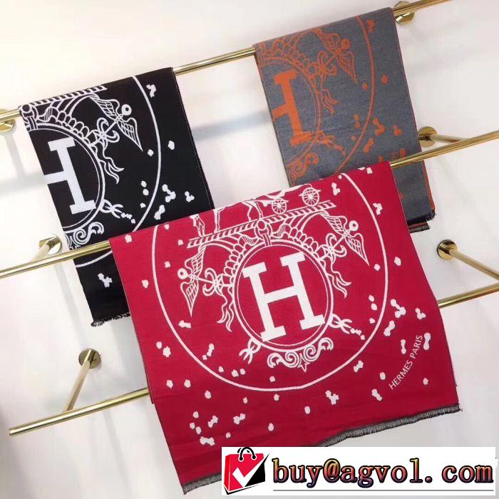 ストリートファッション 2018新品入荷3色可選 エルメス秋冬トレンド HERMES ロングマフラー