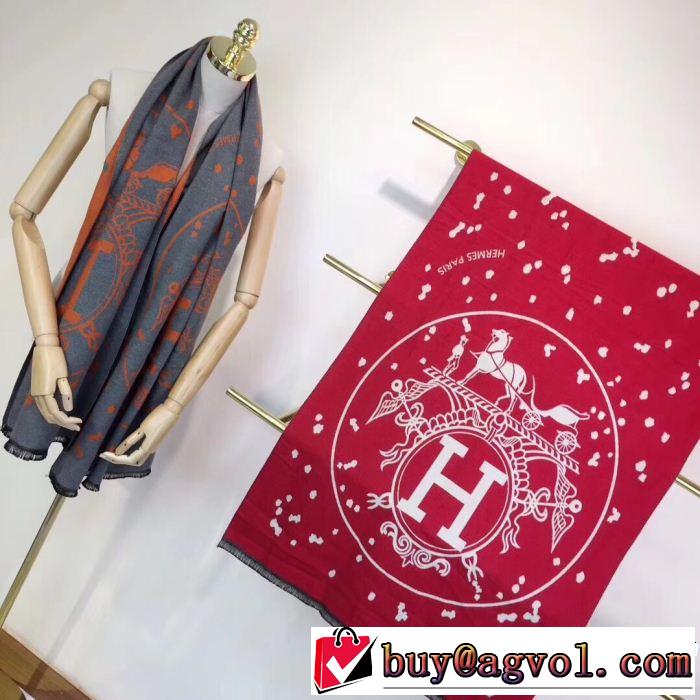 ストリートファッション 2018新品入荷3色可選 エルメス秋冬トレンド HERMES ロングマフラー