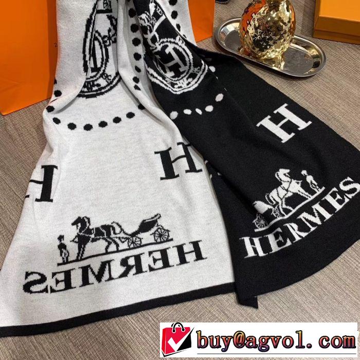 最終数量限り！HERMES ロングマフラー  2018年秋冬入荷 2色可選 人気急上昇中 エルメス