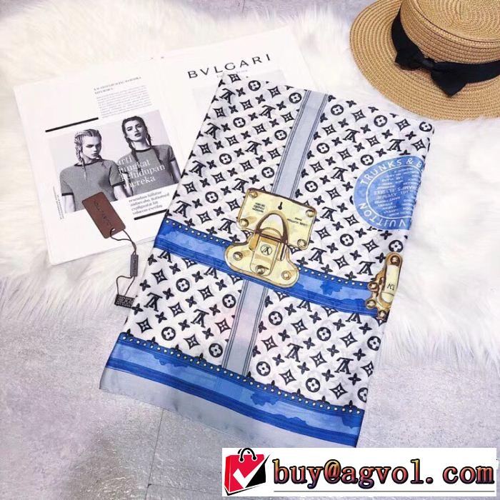 華やかさ満点ルイ ヴィトンファッションの最先端！ LOUIS VUITTON 2色可選 ロングマフラー