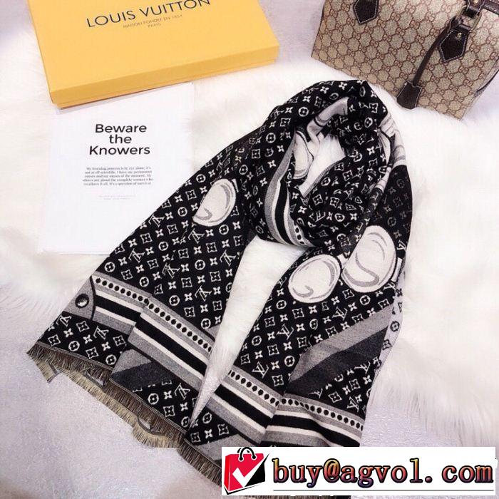  ミックス感が溢れる 最近人気一番！ ルイ ヴィトン LOUIS VUITTON 3色可選 スカーフ 最近人気一番！