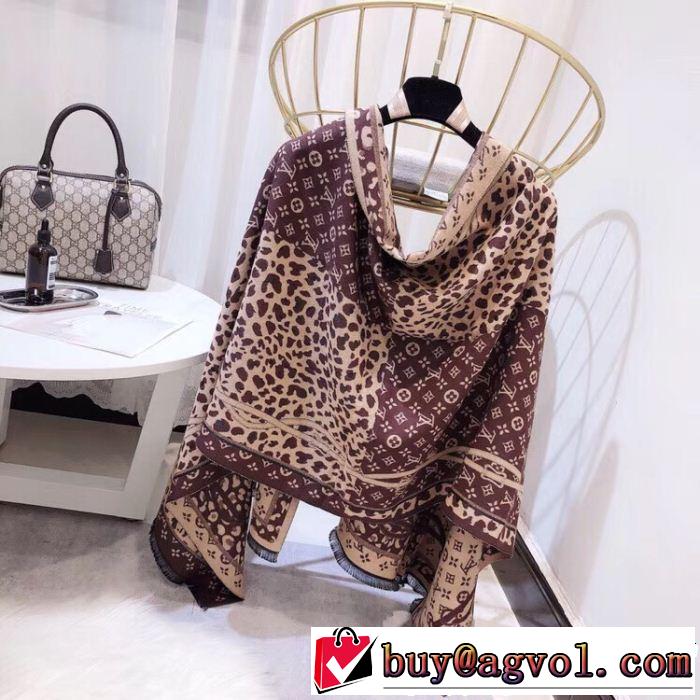  最終数量限り！ 魅力をプラス ルイ ヴィトン LOUIS VUITTON ファッショニスタ愛用 4色可選 スカーフ