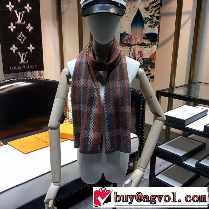 ルイ ヴィトン2018年秋冬入荷  LOUIS VUITTON 今季爆発的な人気 ロングマフラー 3色可選
