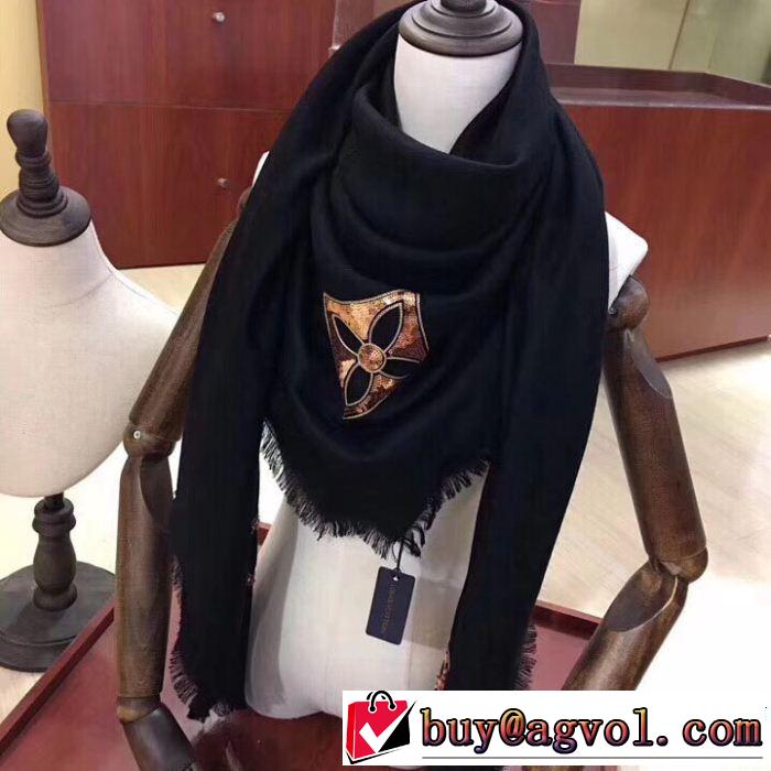 目前の注目ブランド ルイ ヴィトン2018年秋冬入荷 LOUIS VUITTON ロングマフラー