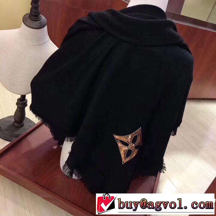 目前の注目ブランド ルイ ヴィトン2018年秋冬入荷 LOUIS VUITTON ロングマフラー