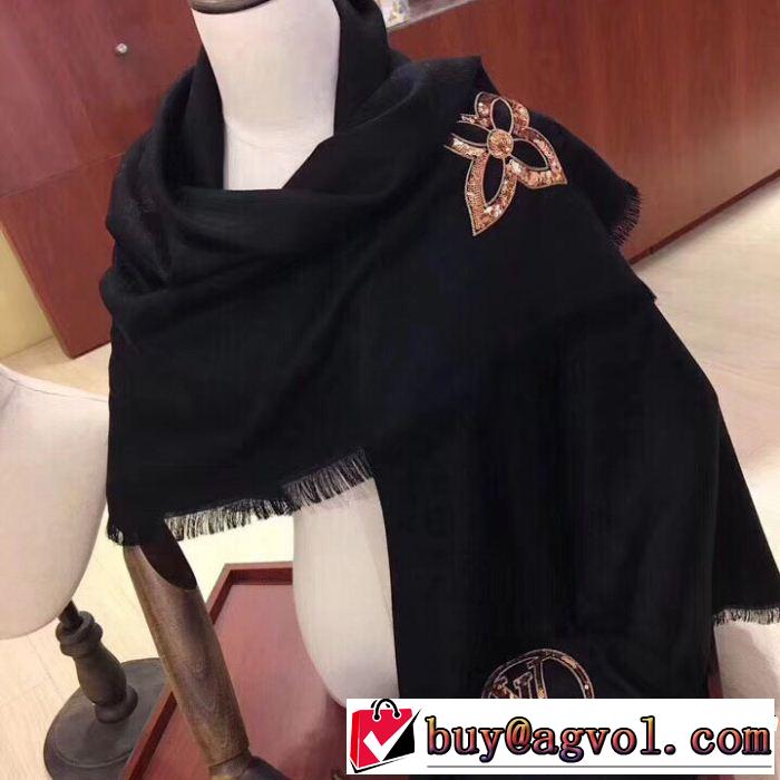 目前の注目ブランド ルイ ヴィトン2018年秋冬入荷 LOUIS VUITTON ロングマフラー
