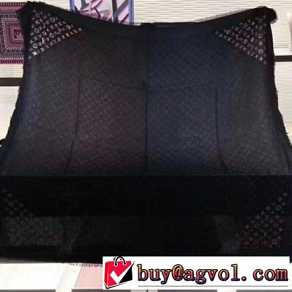 2018年秋冬入荷 ルイ ヴィトン稀少*入手困難  LOUIS VUITTON ロングマフラー 華やかさ満点