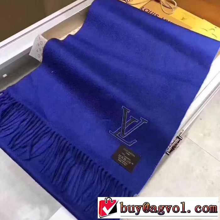 秋冬セール ルイ ヴィトンこれは欲しい2018最安値！ LOUIS VUITTON ロングマフラー 4色可選