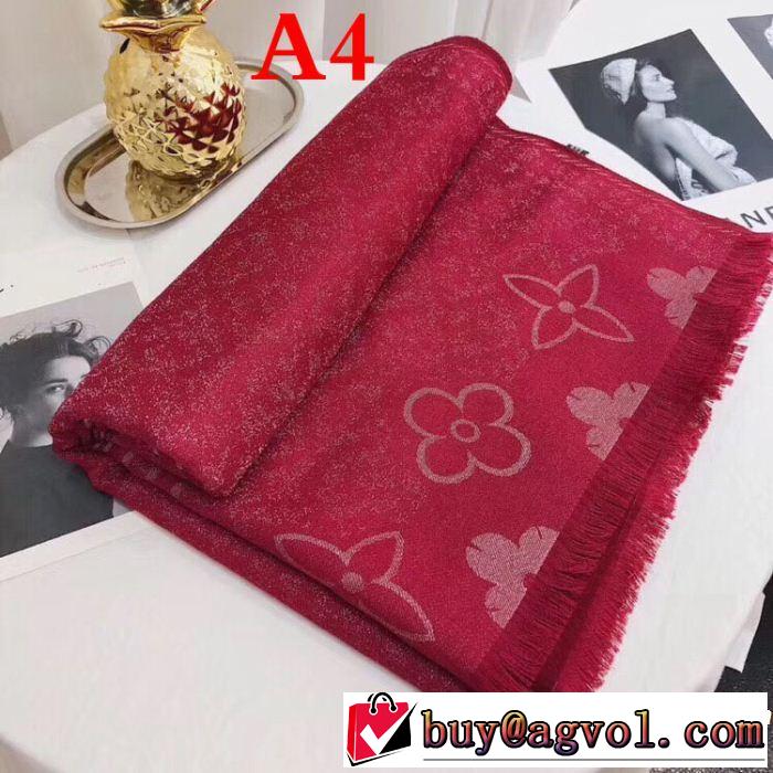 人気デザインで欲しい ルイ ヴィトン2018【SALE！】 LOUIS VUITTON ロングマフラー 4色可選