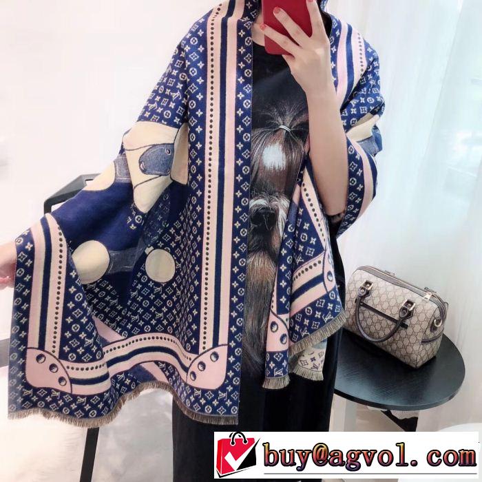 秋冬トレンド ルイ ヴィトン2018新品入荷 LOUIS VUITTON ロングマフラー 3色可選