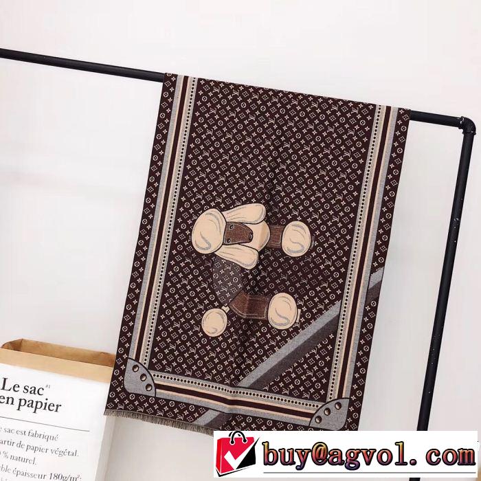 秋冬トレンド ルイ ヴィトン2018新品入荷 LOUIS VUITTON ロングマフラー 3色可選