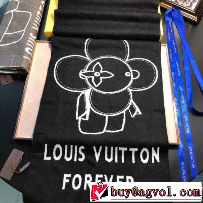 ロングマフラーストリートファッション 2色可選ルイ ヴィトン今年人気定番 LOUIS VUITTON