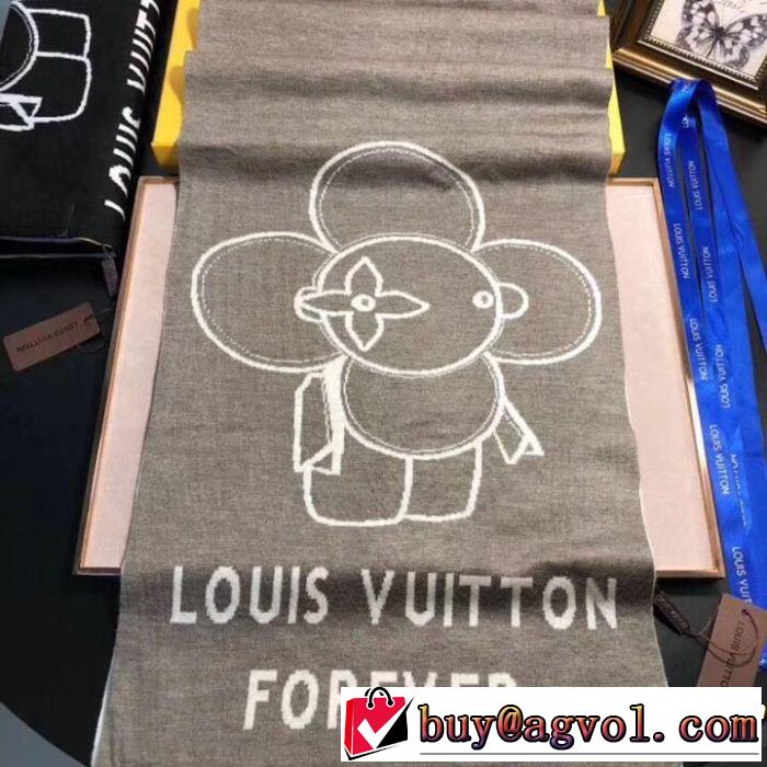 ロングマフラーストリートファッション 2色可選ルイ ヴィトン今年人気定番 LOUIS VUITTON