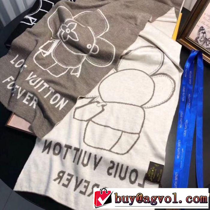 ロングマフラーストリートファッション 2色可選ルイ ヴィトン今年人気定番 LOUIS VUITTON