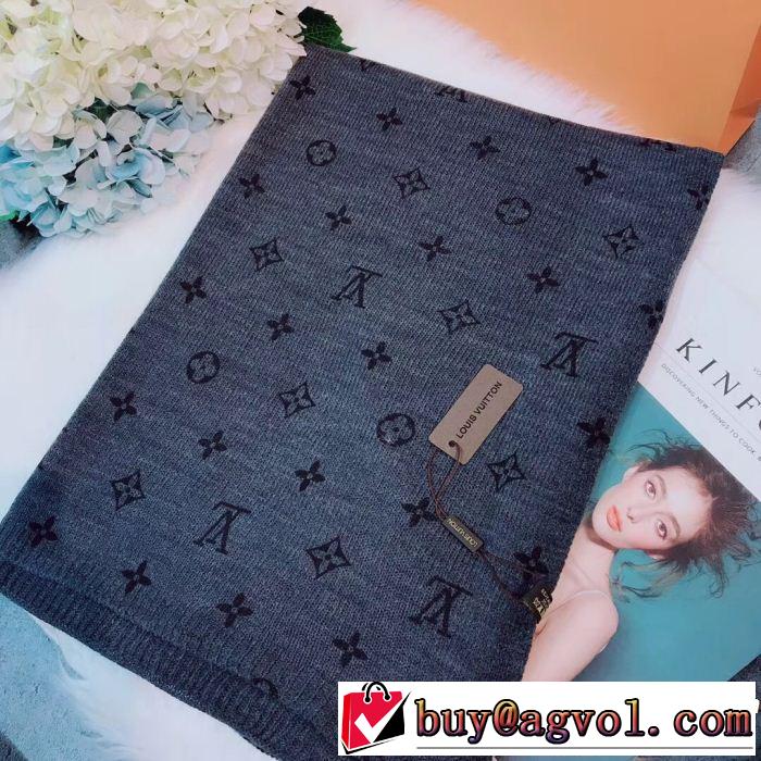 2018年秋冬入荷 ロングマフラー 3色可選モデル大絶賛 ルイ ヴィトン今年人気定番 LOUIS VUITTON