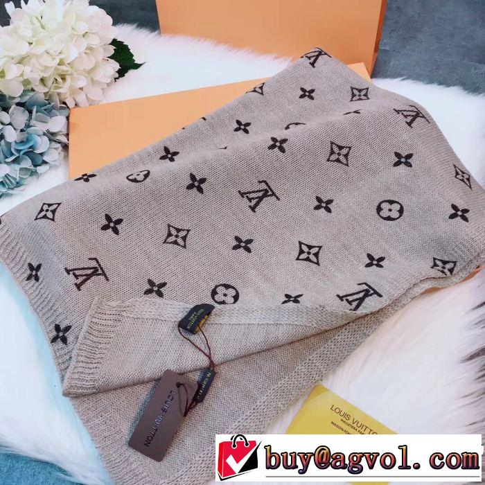 2018年秋冬入荷 ロングマフラー 3色可選モデル大絶賛 ルイ ヴィトン今年人気定番 LOUIS VUITTON