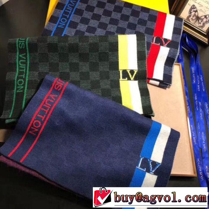 期間限定SALE ロングマフラールイ ヴィトンお買い得 LOUIS VUITTON 2色可選2018最安値！