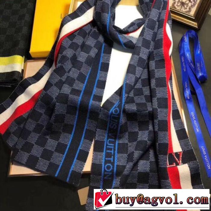 期間限定SALE ロングマフラールイ ヴィトンお買い得 LOUIS VUITTON 2色可選2018最安値！