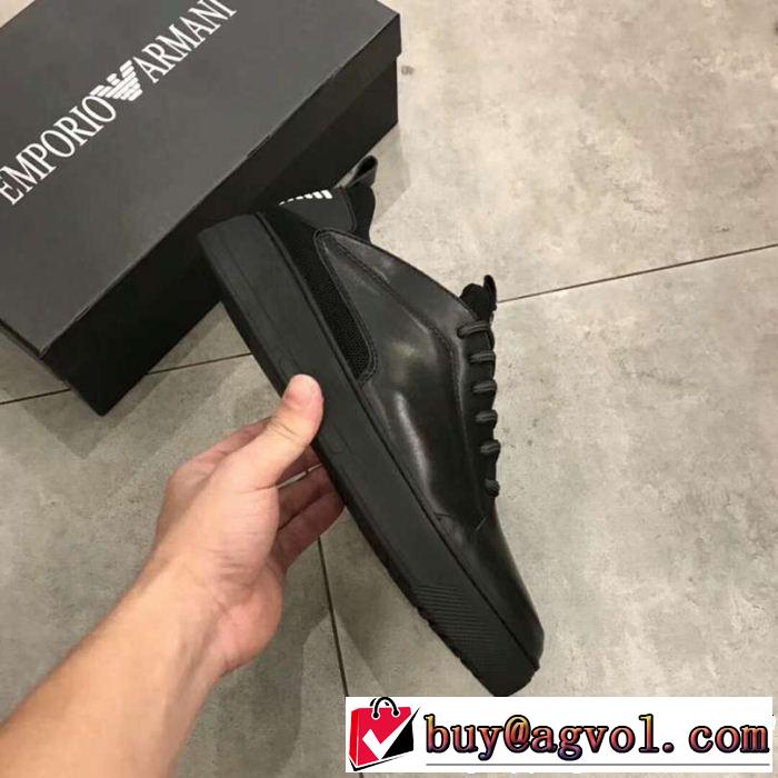 2019新作/送料込 アルマーニ ARMANI 絶対安いです ランニングシューズ 3万円以内新作商品 2色可選