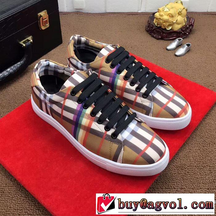 スニーカー 2018最安値！ファッション度アップ バーバリー BURBERRY