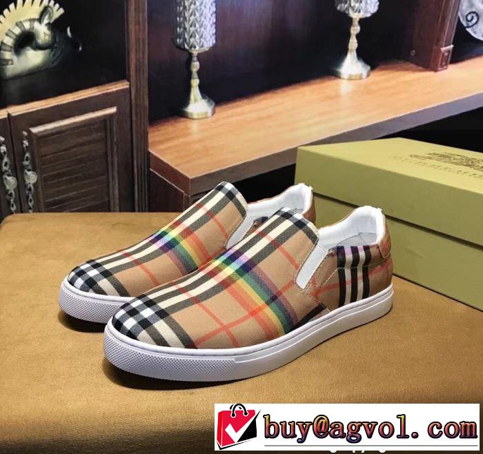 流行の注目ブランド バーバリー BURBERRY 2018【SALE！】 カジュアルシューズ 先行受注