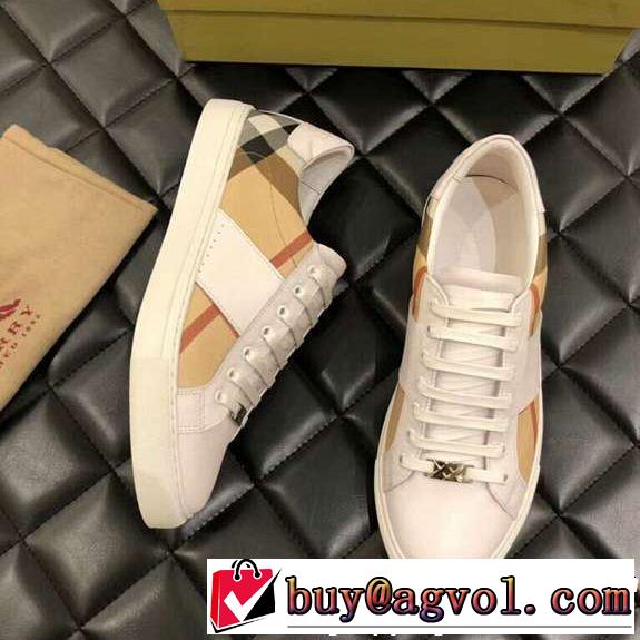 おすすめデザイン美品*入手困難 バーバリー BURBERRY スニーカー最終数量限り！