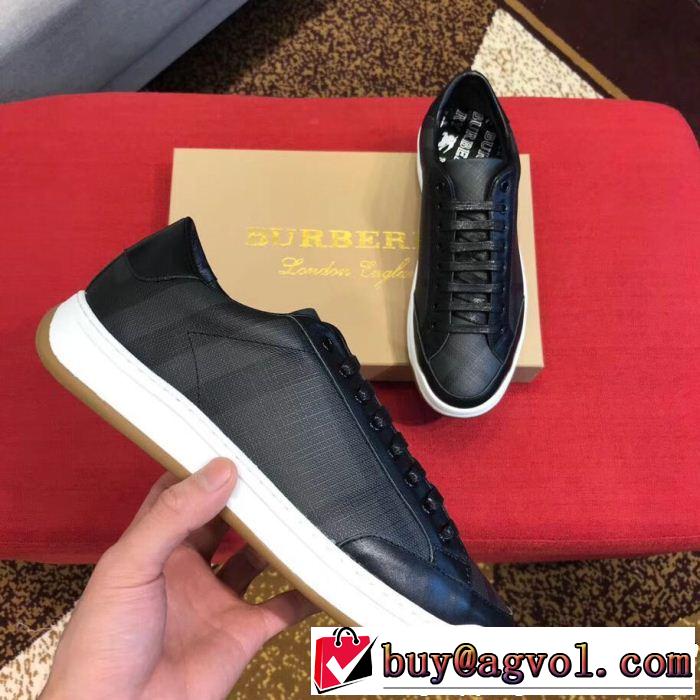 2018夏更新人気商品 ランニングシューズ  バーバリー BURBERRY 2色可選 クリスマスおすすめアイテム