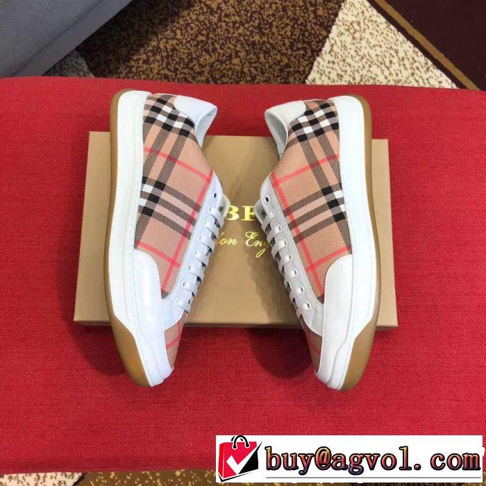 2018夏更新人気商品 ランニングシューズ  バーバリー BURBERRY 2色可選 クリスマスおすすめアイテム
